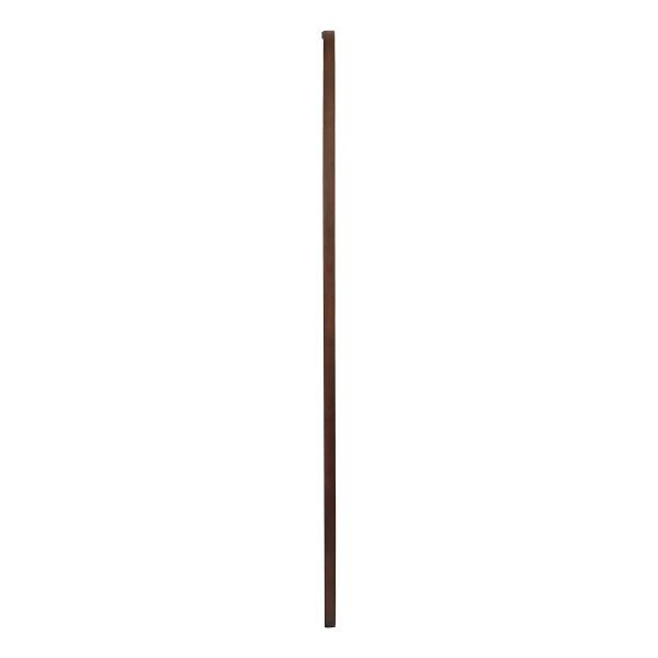 Specchio da parete RUBBOL albero della gomma massello scuro
