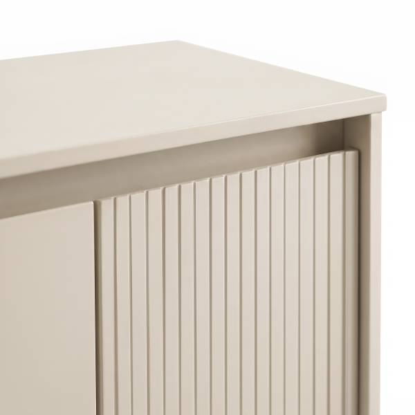 Massiver Waschbeckenunterschrank CAVAUni Beige