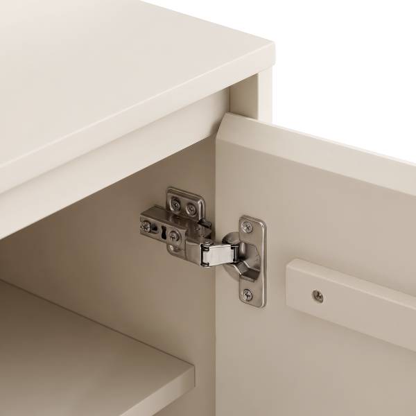 Massiver Waschbeckenunterschrank CAVAUni Beige