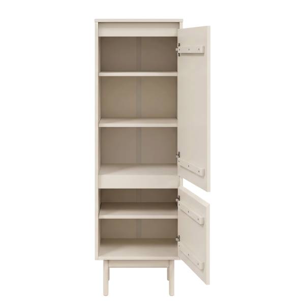 Massiver Midischrank CAVAUni Beige
