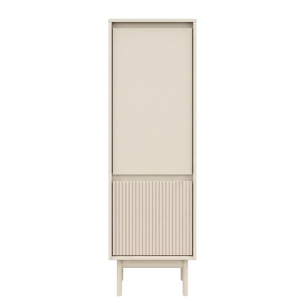 Massiver Midischrank CAVAUni Beige