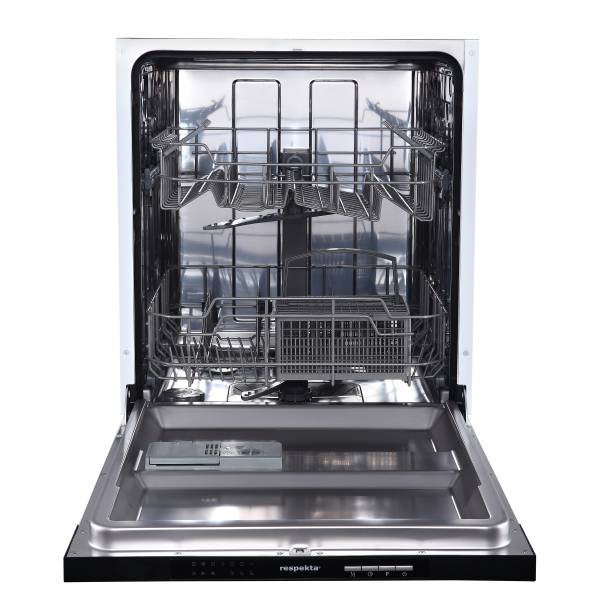 Cuisine équipée Lorena A Noir / Imitation chêne brut de sciage - Largeur : 280 cm