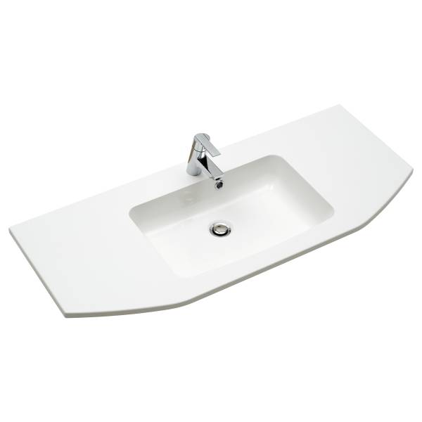 Ensemble composé de bain Quickset 326 2 Blanc brillant / blanc mat
