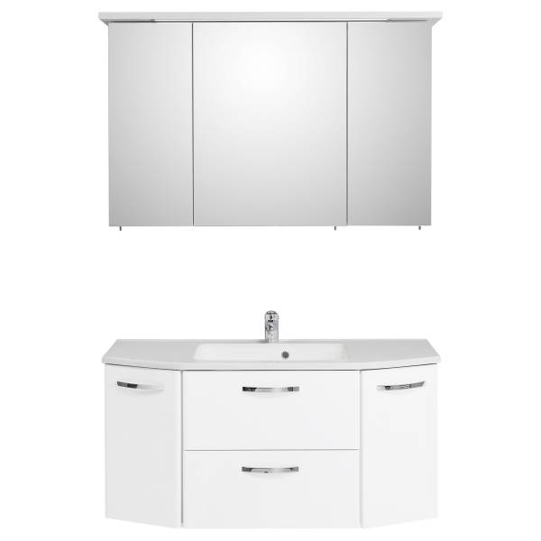 Ensemble composé de bain Quickset 326 2 Blanc brillant / blanc mat