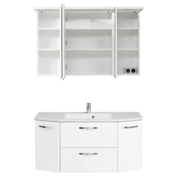 Ensemble composé de bain Quickset 326 2 Blanc brillant / blanc mat