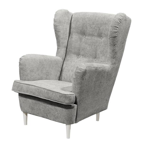 Ohrensessel Orian Chenille Edisa: Grau