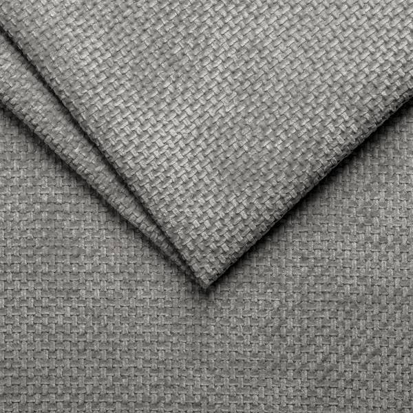 Polsterhocker Orian Chenille Edisa: Grau