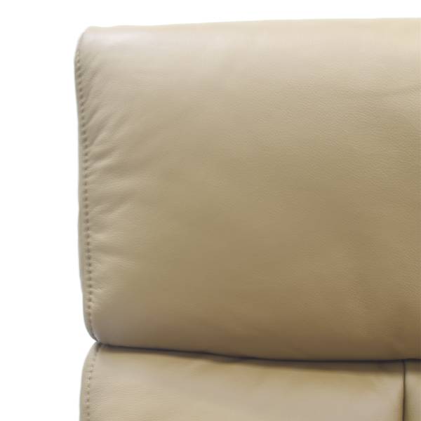 Relaxsessel SORELLO Lederfaserstoff Lenio: Beige
