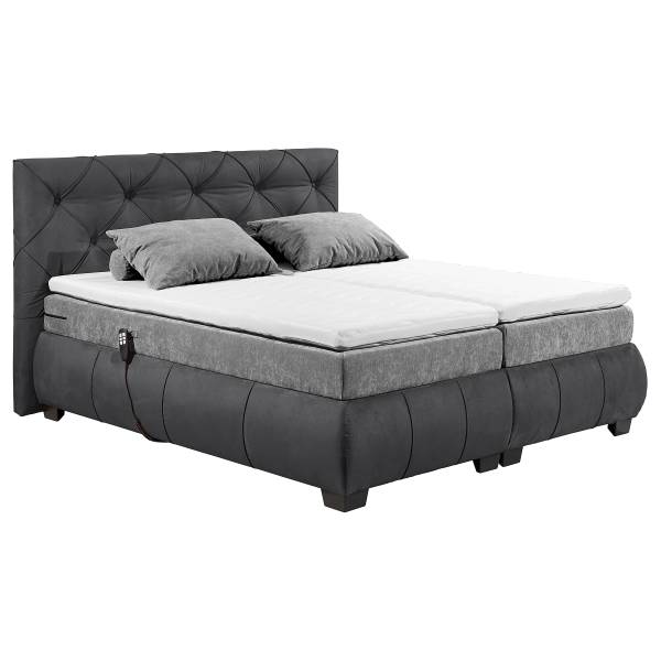 Boxspring Gremet antracietkleurig