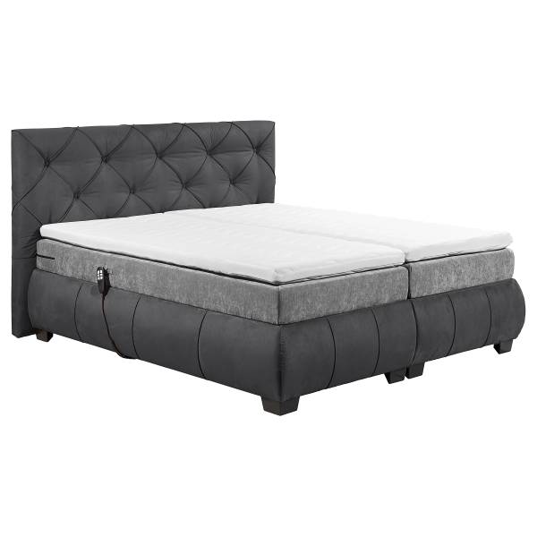 Boxspring Gremet antracietkleurig