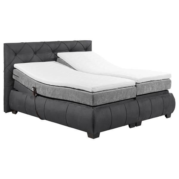 Boxspring Gremet antracietkleurig