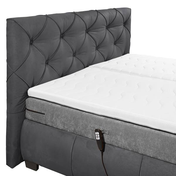 Boxspring Gremet antracietkleurig
