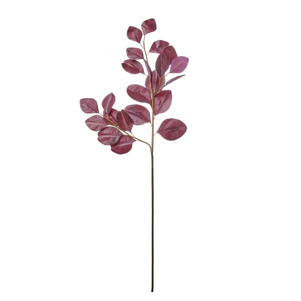 Kunstblume FLORISTA Eukalyptus Polyethylen/Eisen/Flusen - Rot
