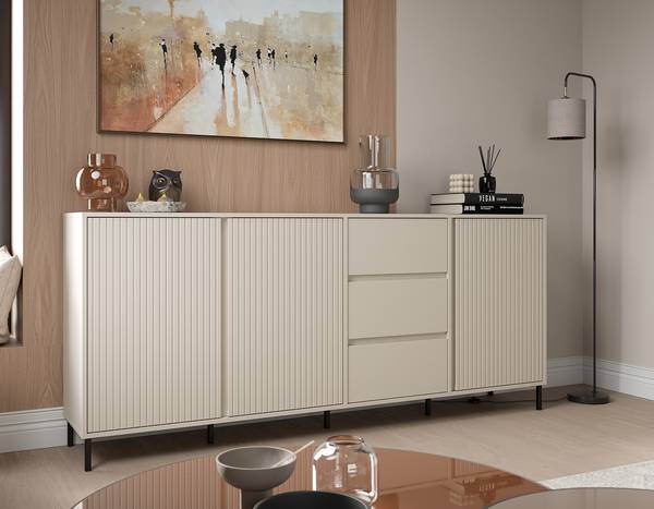 Sideboard Jitang Kaschmir - Breite: 213 cm