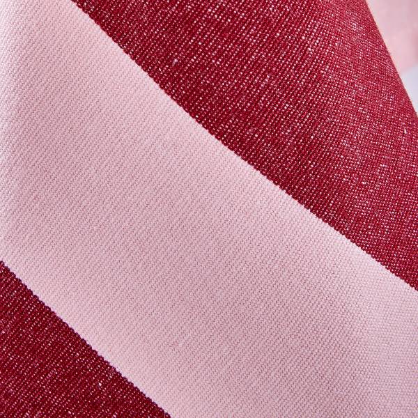 Tischdecke VEGAS STRIP Baumwolle - Rot/Rosa - 160 x 250 cm