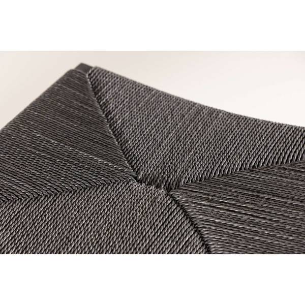 Barhocker Fukha 2er-Set Schwarz