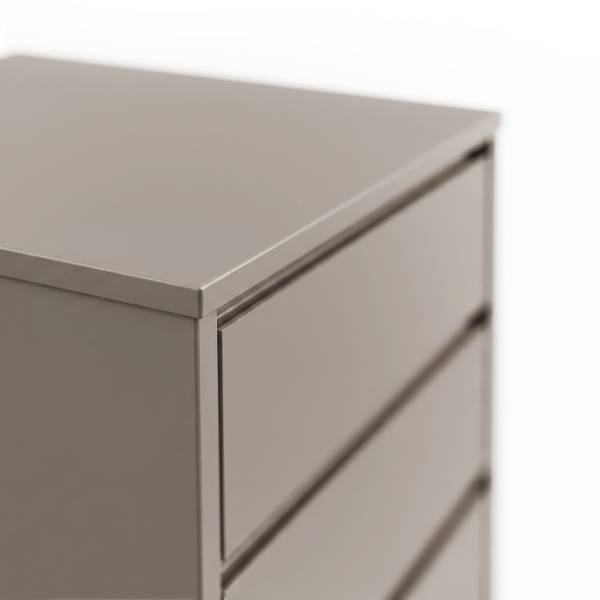 Massiver Midischrank VAROO Taupe