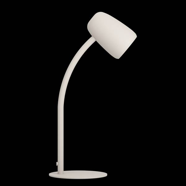 Lampe à poser Carlo Acier - 1 ampoule - Sable
