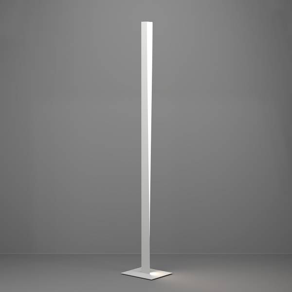 LED-vloerlamp Bolognano-Z staal - grijs/wit