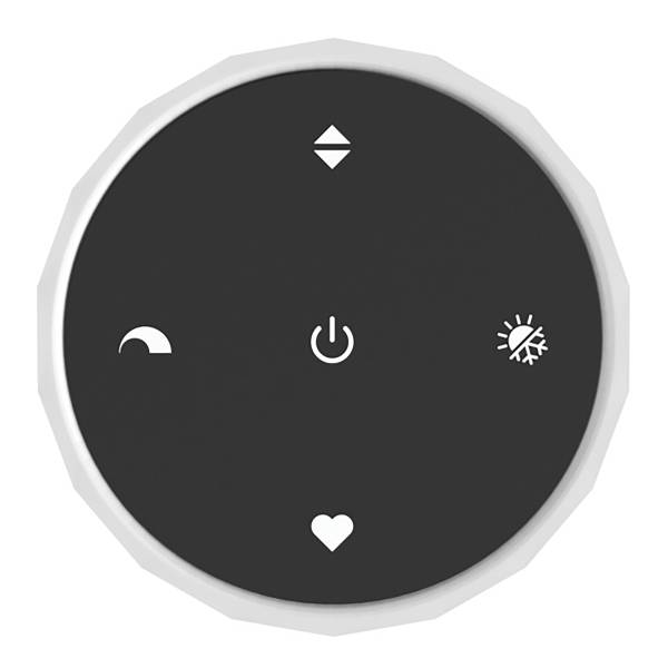 Lampada a sospensione LED Bogado Acciaio - Oro / Bianco