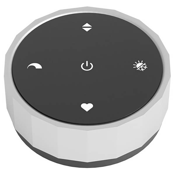 Lampada a sospensione LED Bogado Acciaio - Oro / Bianco