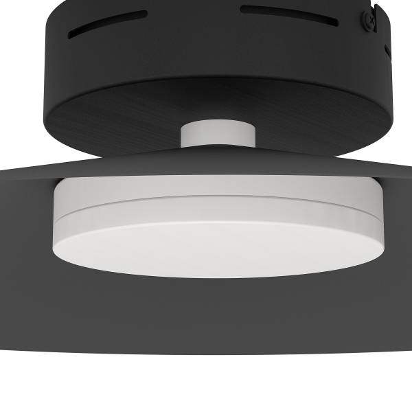 LED-Deckenleuchte Conomavilla-Z Stahl - Schwarz - 1-flammig