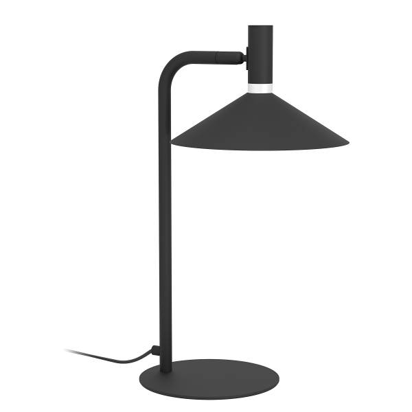 Lampada da tavolo LED Conomavilla-Z Acciaio - Nero - 1 punt luce