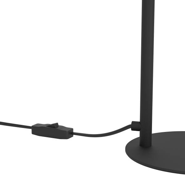 Lampada da tavolo LED Conomavilla-Z Acciaio - Nero - 1 punt luce