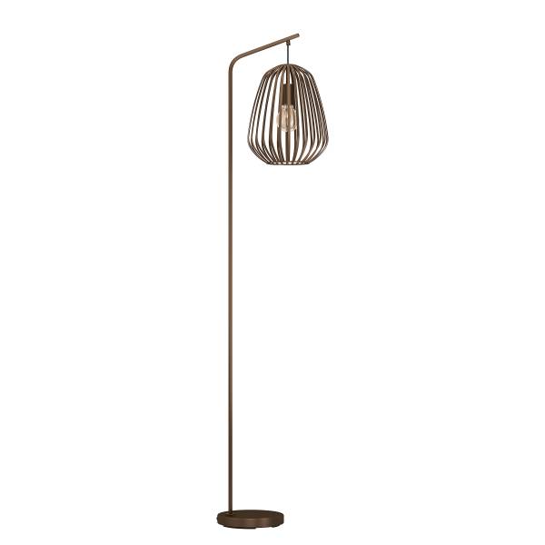Lampada da terra Espinal Acciaio - Bronzo - 1 punti luce
