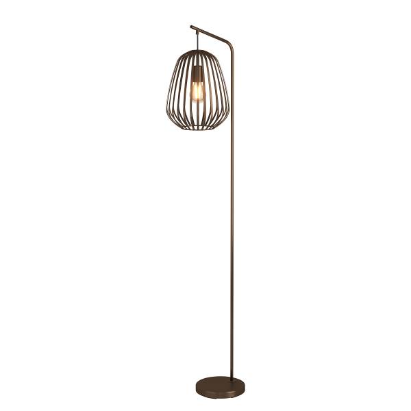 Lampada da terra Espinal Acciaio - Bronzo - 1 punti luce