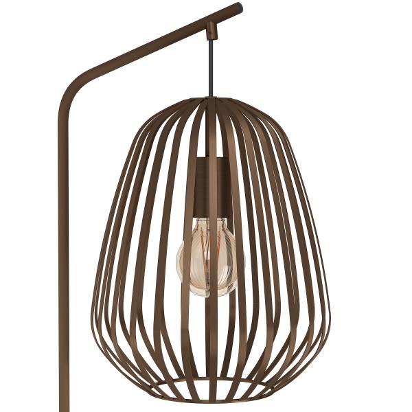 Lampada da terra Espinal Acciaio - Bronzo - 1 punti luce