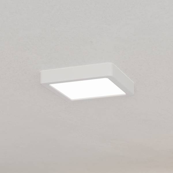 Lampada da soffitto LED Fueva 6 Materiale plastico - 1 punto luce - Bianco - 15 x 15 cm