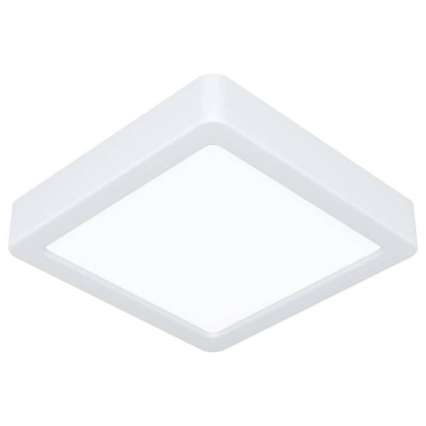 Lampada da soffitto LED Fueva 6 Materiale plastico - 1 punto luce - Bianco - 15 x 15 cm