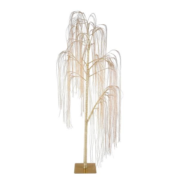 LED Baum WILLOW TREE Eisen/Kupfer/PVC - Gold