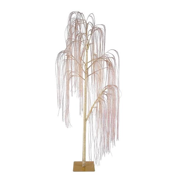 LED Baum WILLOW TREE Eisen/Kupfer/PVC - Gold