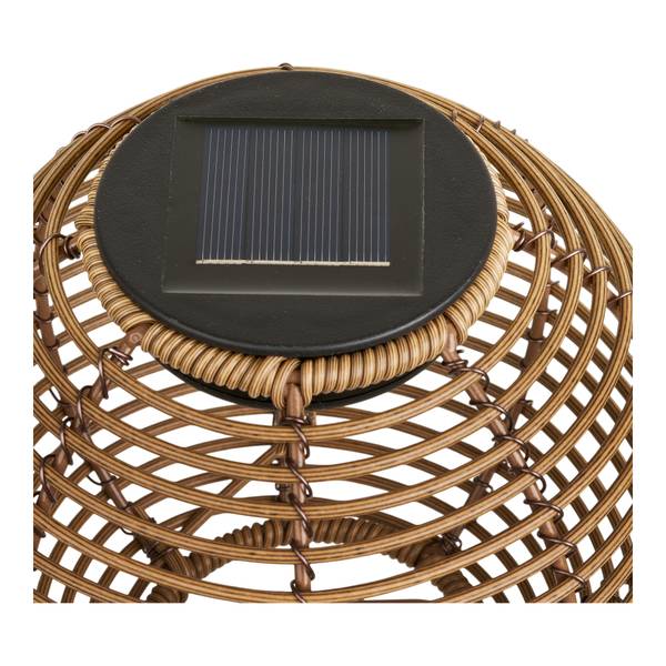 Solarleuchte Mikena Braun / Schwarz