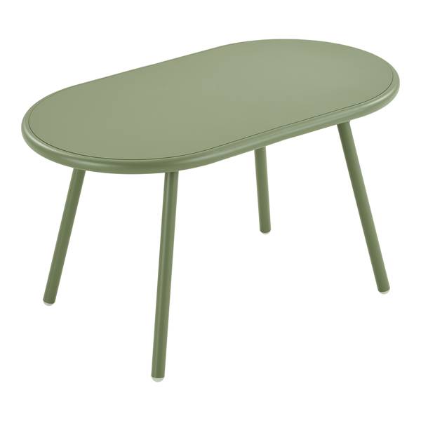 Set di 4 mobili da esterno Serepe Acciaio - Salvia