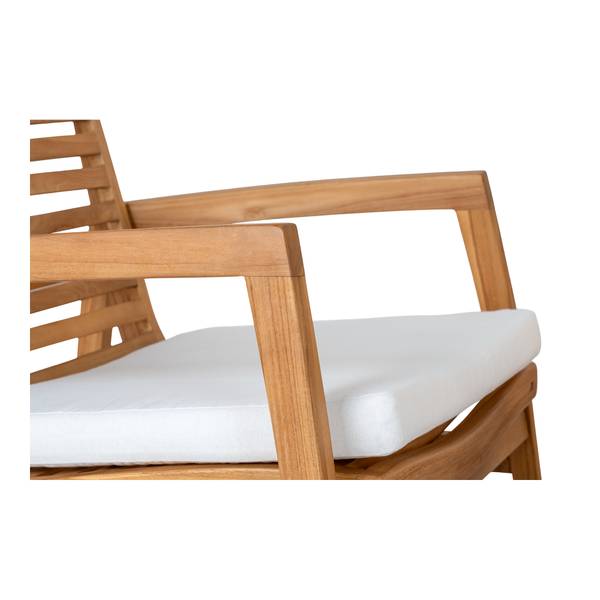 Massives Loungeset Merouj 4-teilig Teak massiv