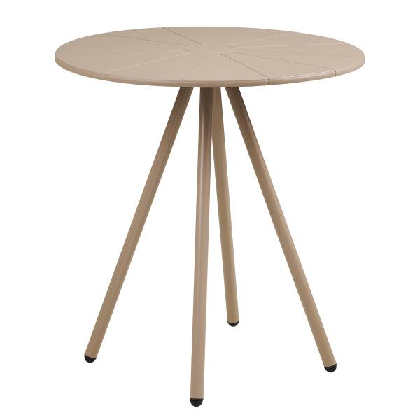 Tavolo da giardino Yopito Acciaio - beige
