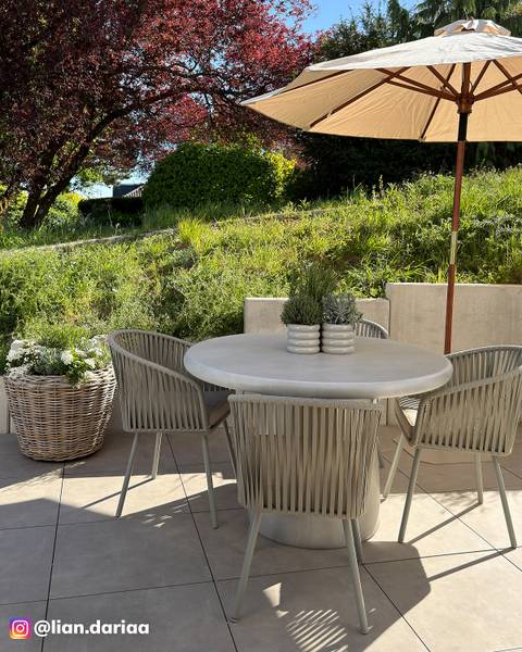 Gartentisch Hurdi Beton Dekor