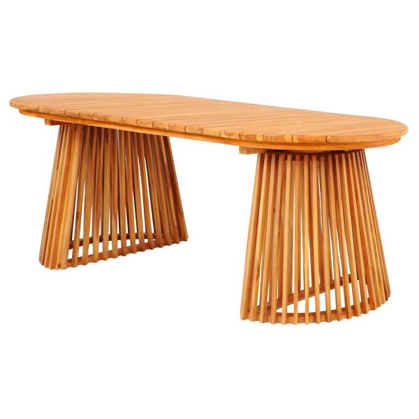 Tavolo da esterno legno massello Moroa Legno massello di teak