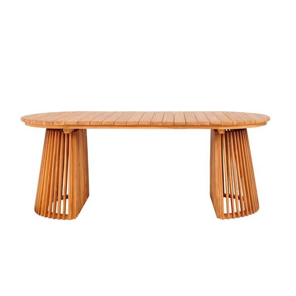 Tavolo da esterno legno massello Moroa Legno massello di teak