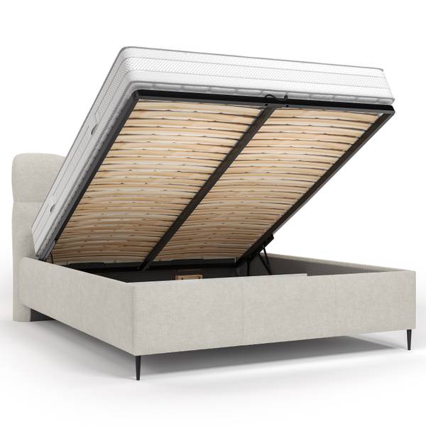 Letto imbottito Shirase 140 x 200cm