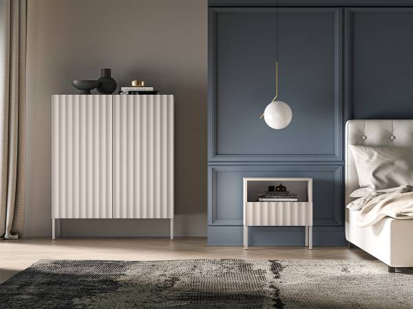 Table de chevet Derriva Cachemire