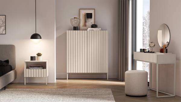Table de chevet Derriva Cachemire