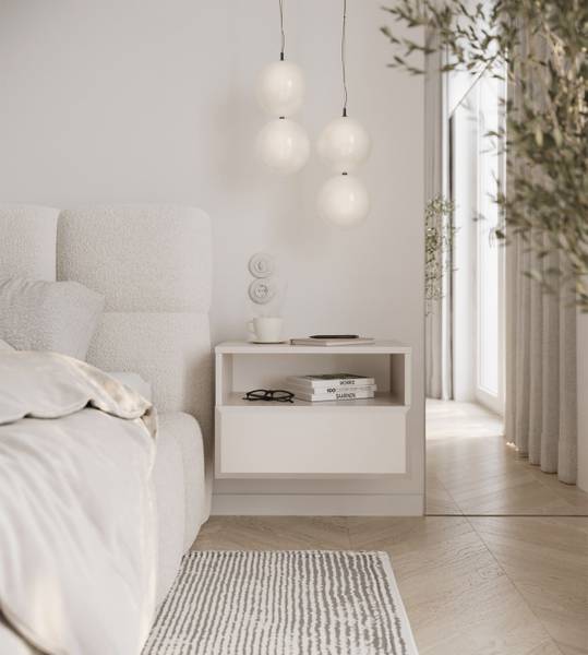 Comodino da parete Chocolated cashmere