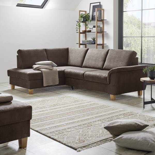 Ecksofa Turna mit Schlaffunktion Schlaffunktion davorstehend rechts