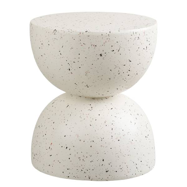 Table d'appoint Tirakt Fibre de verre - blanc