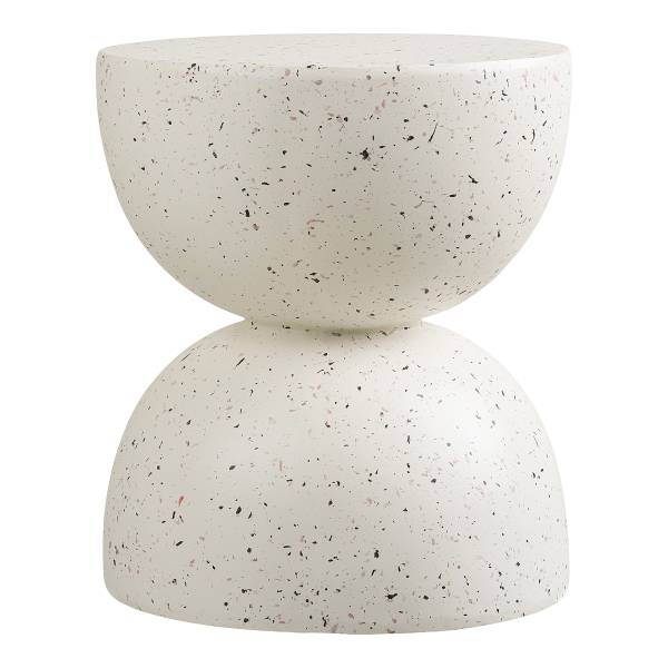 Table d'appoint Tirakt Fibre de verre - blanc