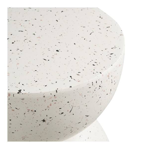 Table d'appoint Tirakt Fibre de verre - blanc